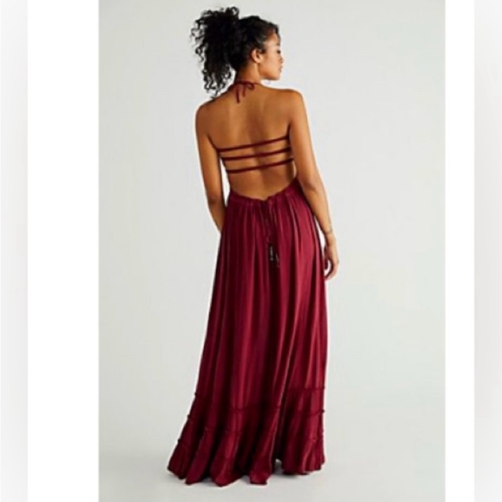 Free People Backless Maxi Dress